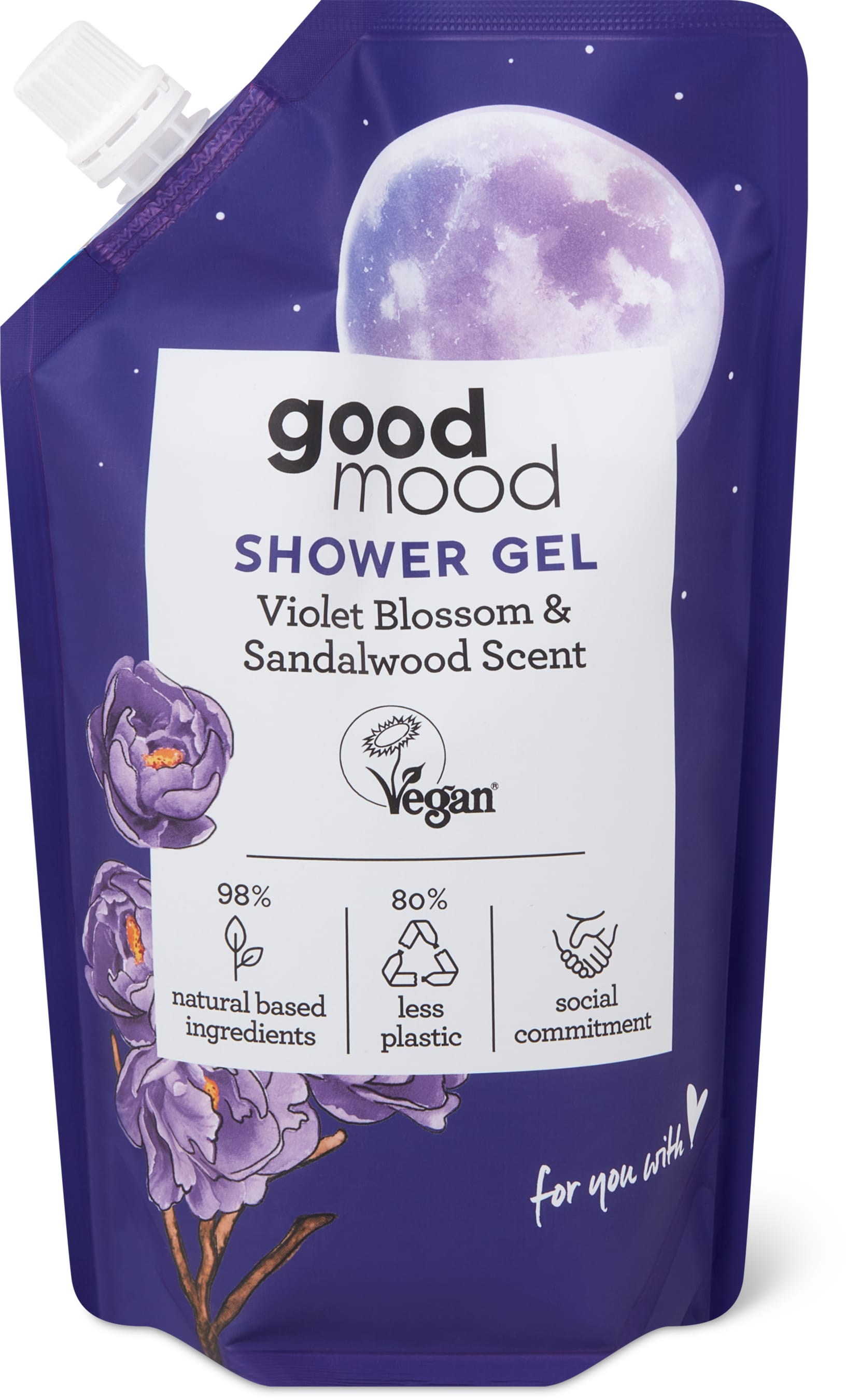 Gel doccia Violet Blossom & Sandalwood ricarica